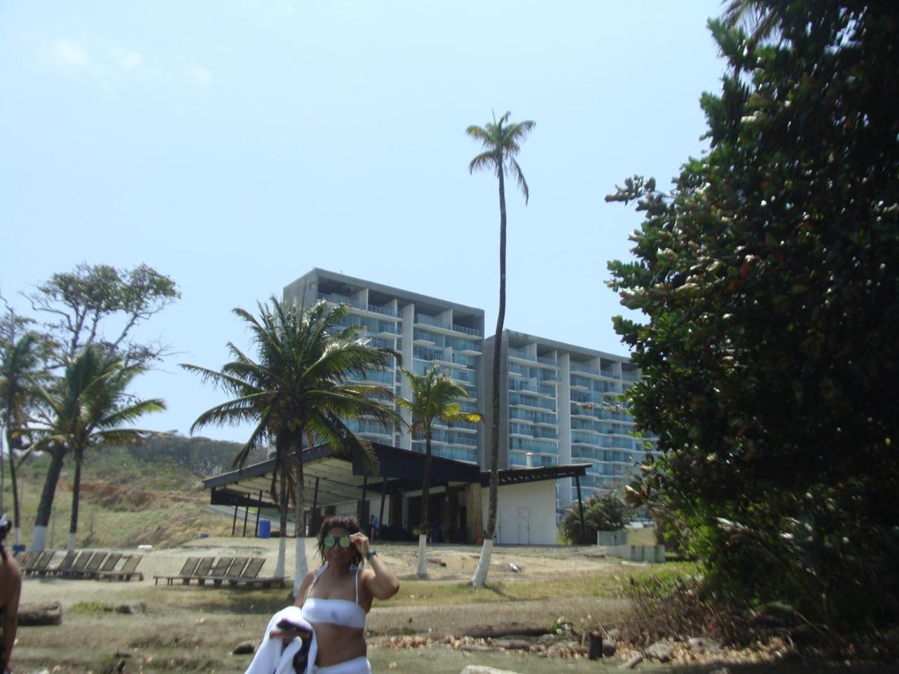 Apartamento En Balabeach Maria Chiquita In Front Of The Beach 2Hab Колон Экстерьер фото